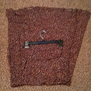 Long skirt, cheetah look size fits small, medium, and large